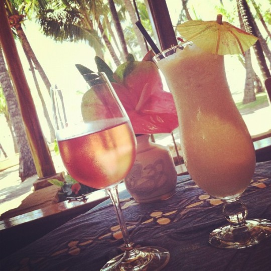 First stop: Mama's Fish House in Maui