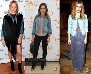 ttF Celebrity Staple: Denim Jackets - Sydne Style