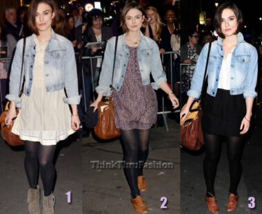 ttF Celebrity Staple: Denim Jackets - Sydne Style