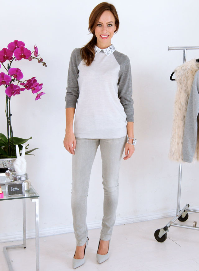 Sydne-Style-gray-trend-fall-2013-j-crew-sweater-citizen-of-humanity-jeans-a-to-z-trend-guide
