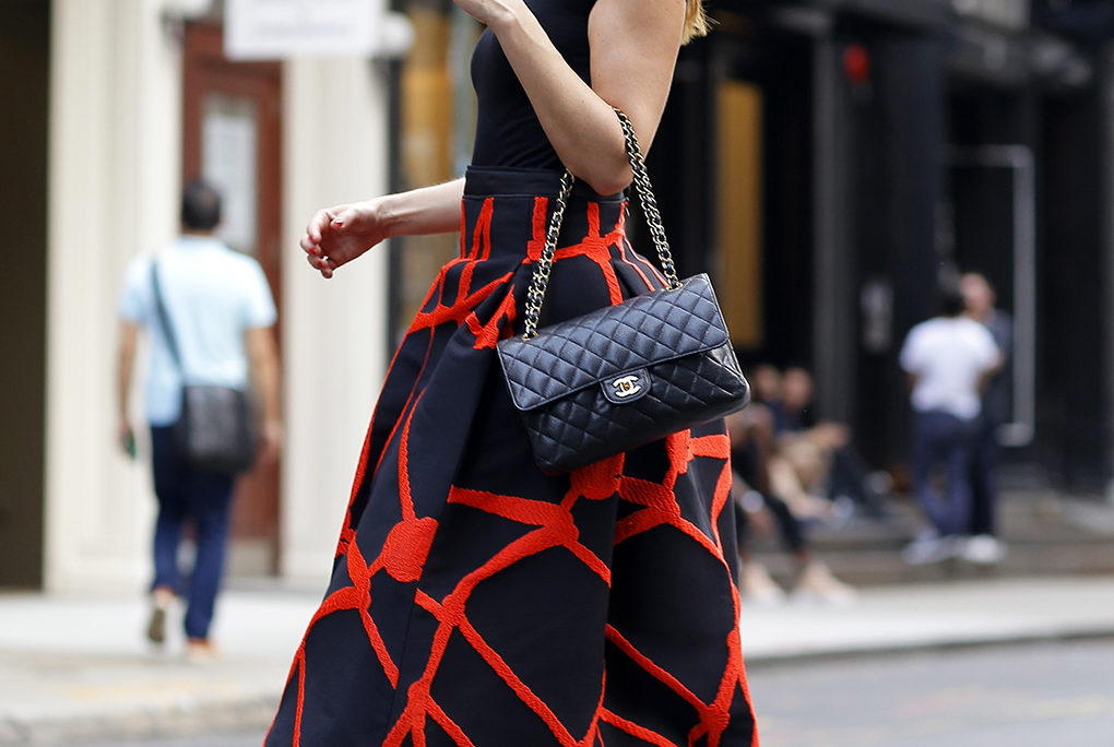 sydne-style-wears-embroidered-ball-gown-skirt-at-new-york-fashion-week-street-style