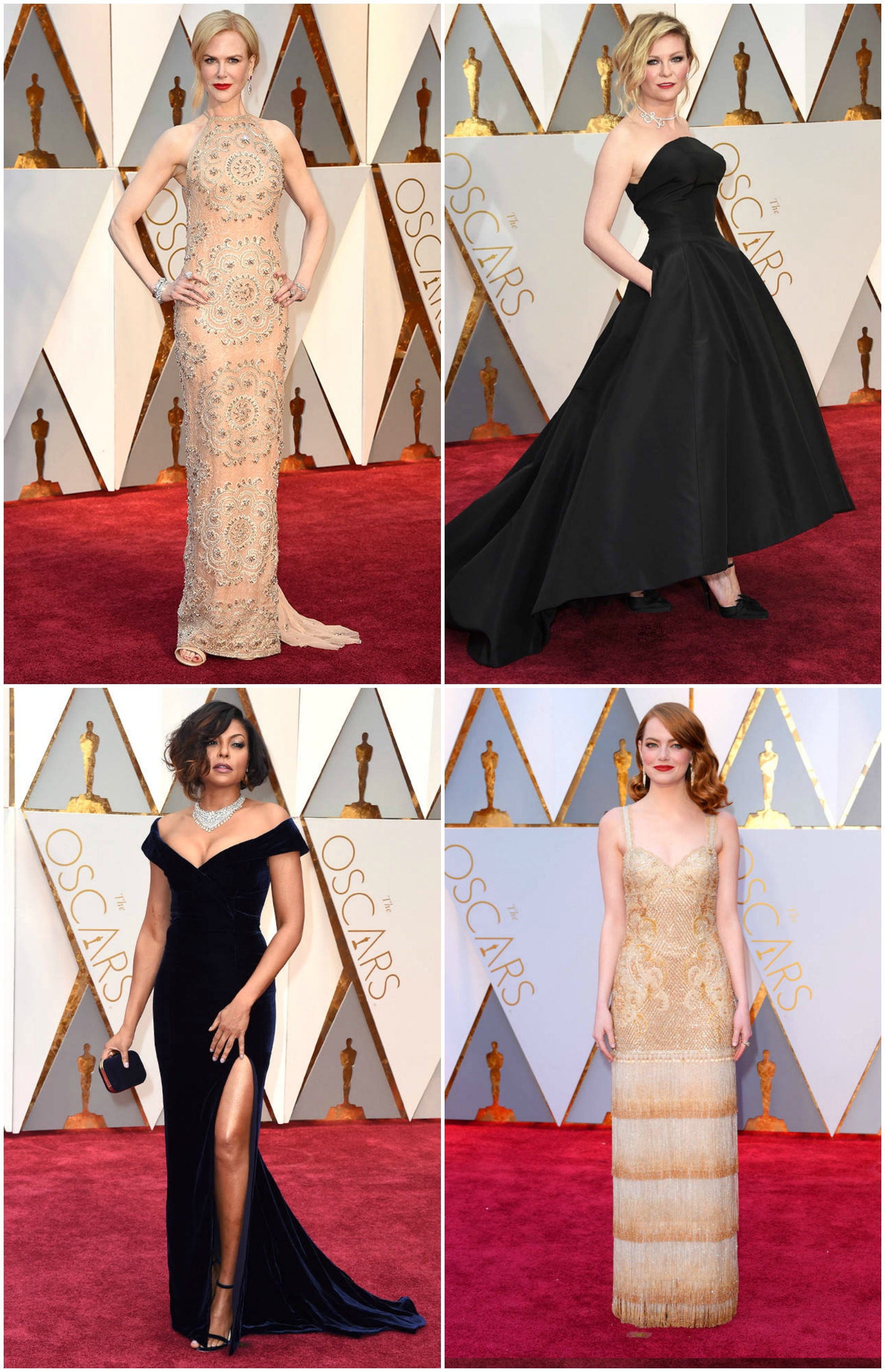 Sydne Style rounds up the best dressed red carpet fashion at the 2017 oscars