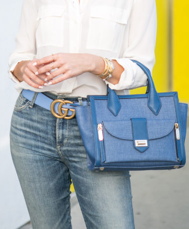 Sydne Style wears Henri Bendel 