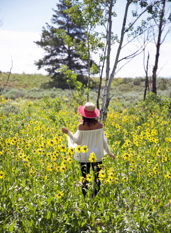 Sydne Style shows what to wear in jackson hole wyoming in the summer