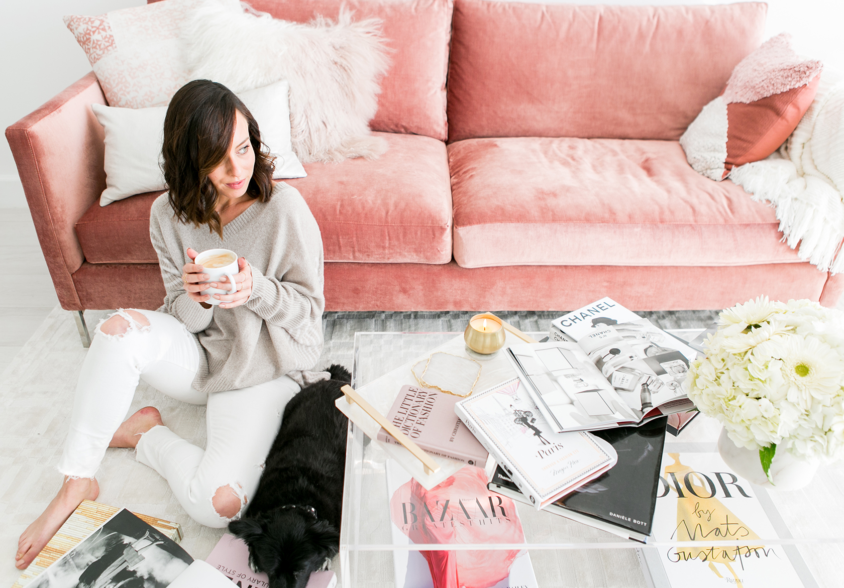 Sydne Style shows where to get the best coffee table books for glam decor style