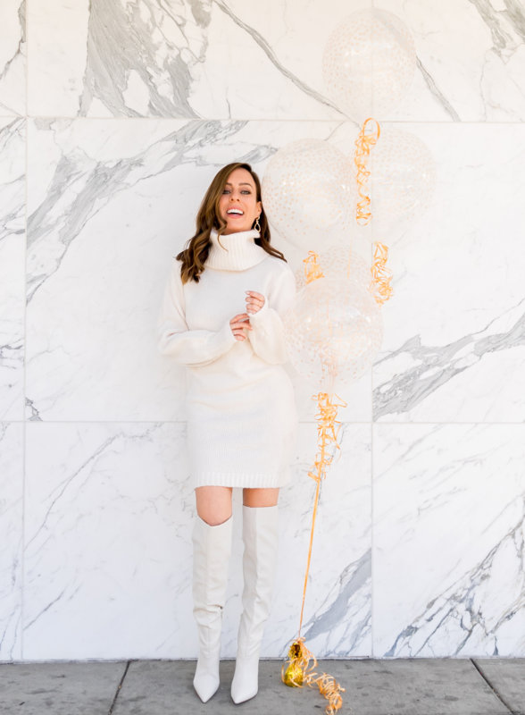 Easy Winter White Outfits – Lucky 9 Giveaway - Sydne Style