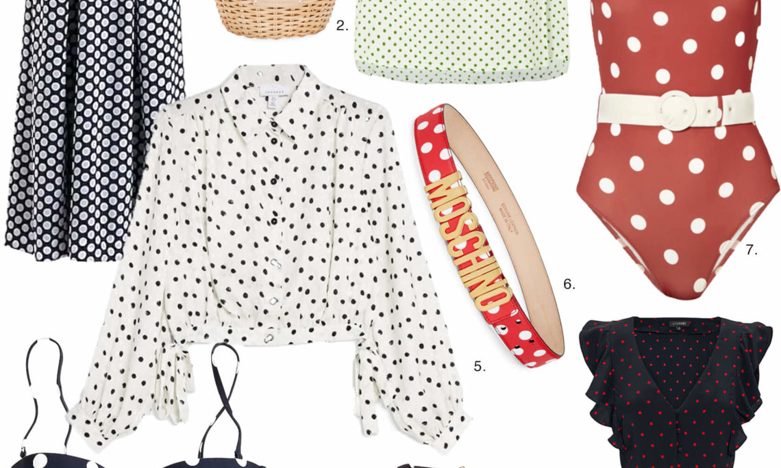 Sydne Style rounds up the best polka dot trend pieces online with spring shopping guide