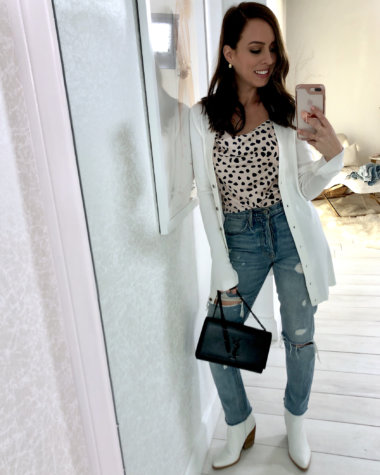 Sydne Style shows spring outfit ideas 