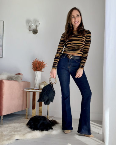 Sydne Style shows how to wear flare 