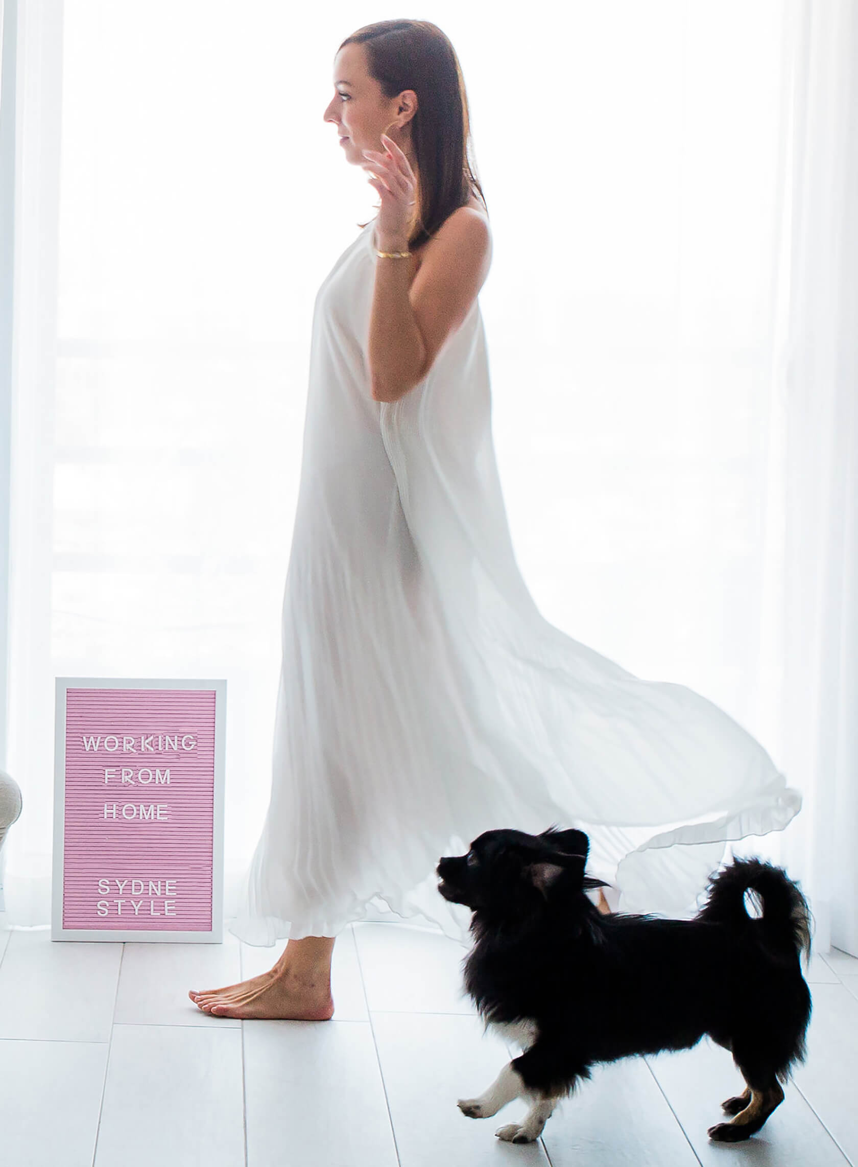 Sydne Style shares tips on how to work from home and be productive